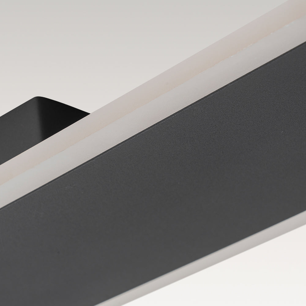 Contemporary Long Oval Warm Dimmable LED Ceiling Light