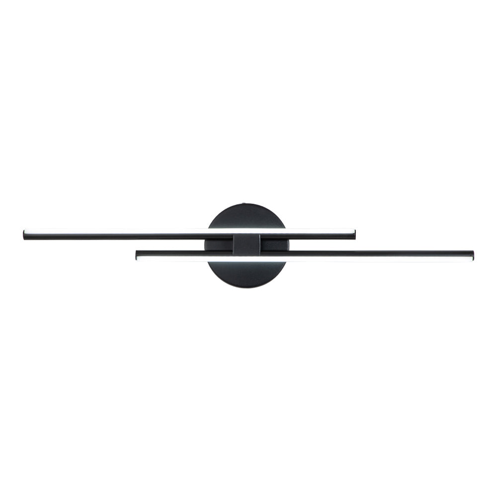 Contemporary Dimmable Linear LED Semi Flush Mount Light