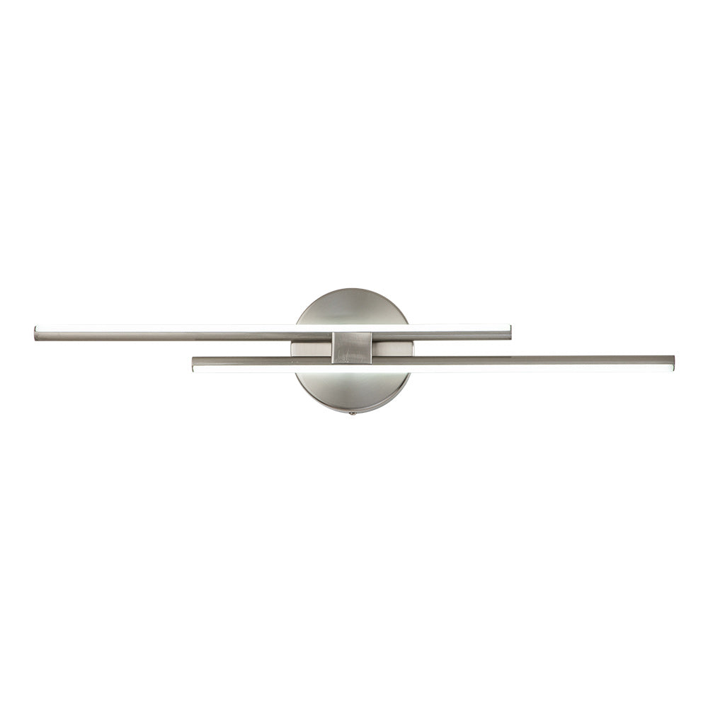 Contemporary Dimmable Linear LED Semi Flush Mount Light
