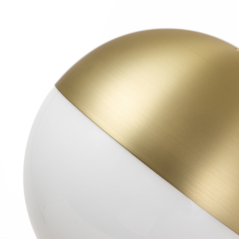 Goose Arm Globe Wall Sconce