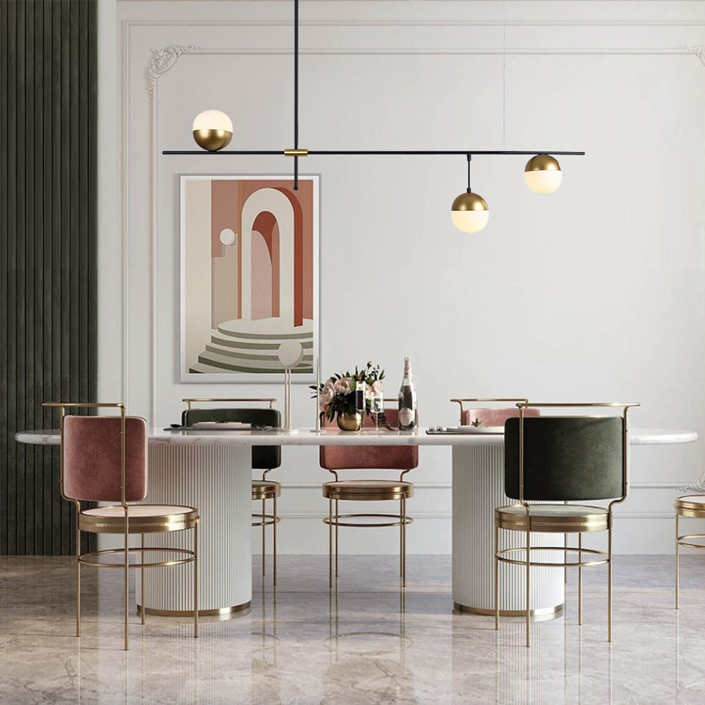 Modern 3-light Linear Island Lighting