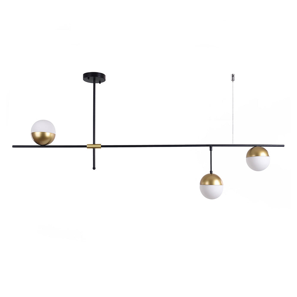 Modern 3-light Linear Island Lighting
