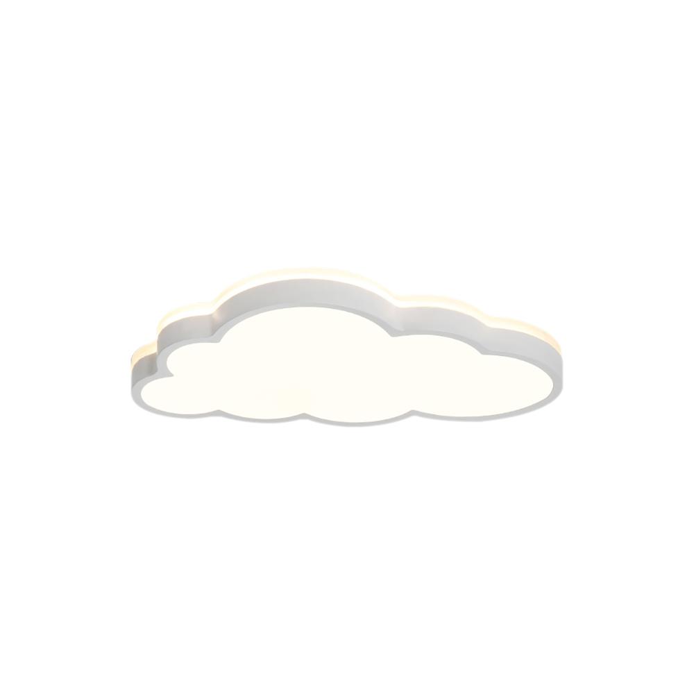 (OpenBox) LED Cloud Light Fixture Dimmable Flush Mount for Kids