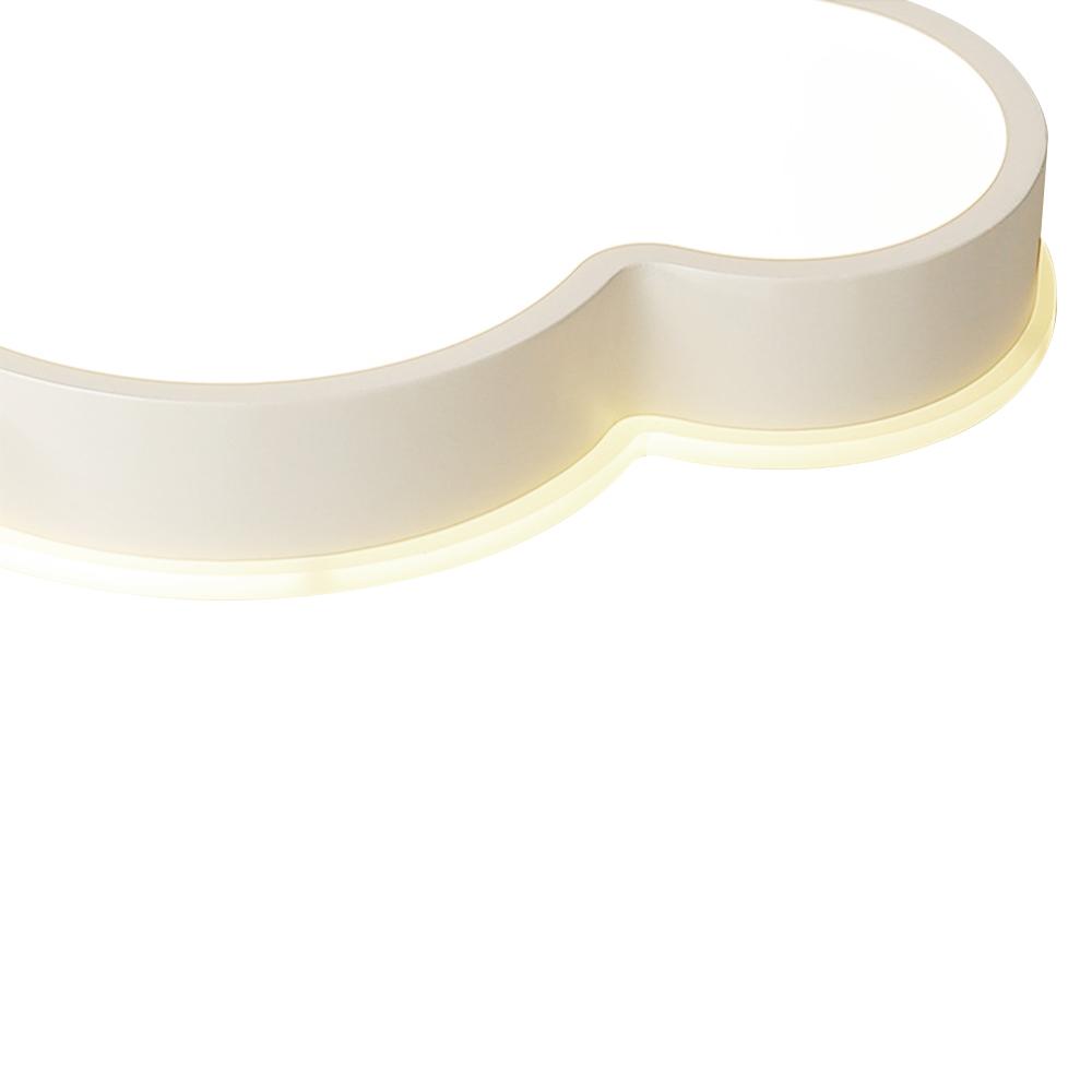 (OpenBox) LED Cloud Light Fixture Dimmable Flush Mount for Kids
