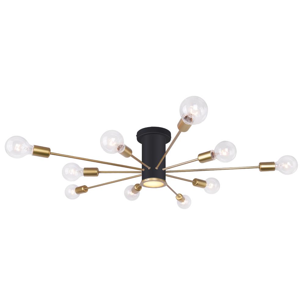 Mid-Century Flush Mount Sputnik Ceiling Light