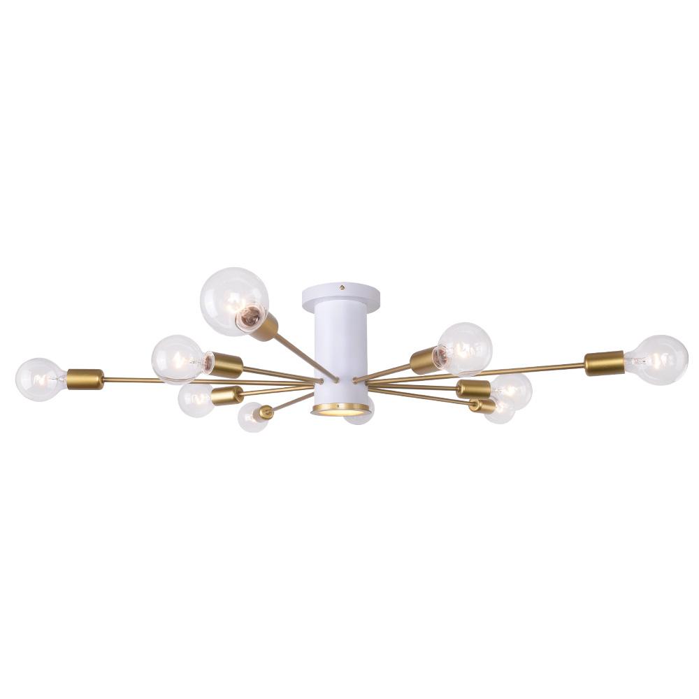 Mid-Century Flush Mount Sputnik Ceiling Light
