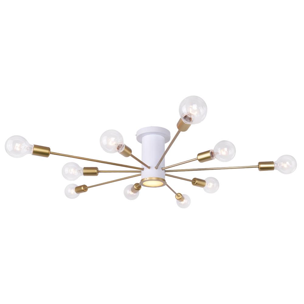 Mid-Century Flush Mount Sputnik Ceiling Light