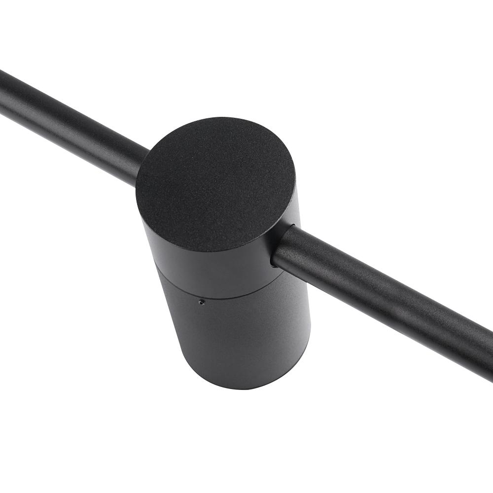 Minimalist LED Black Linear Wall Light