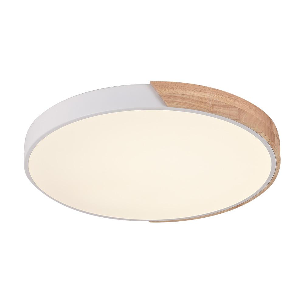 Minimalist LED Flush Mount Drum Light