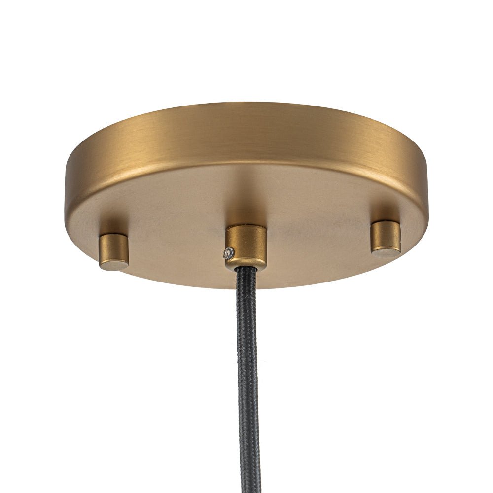 1-Light Seeded Glass Bell Dome Kitchen Pendant Light