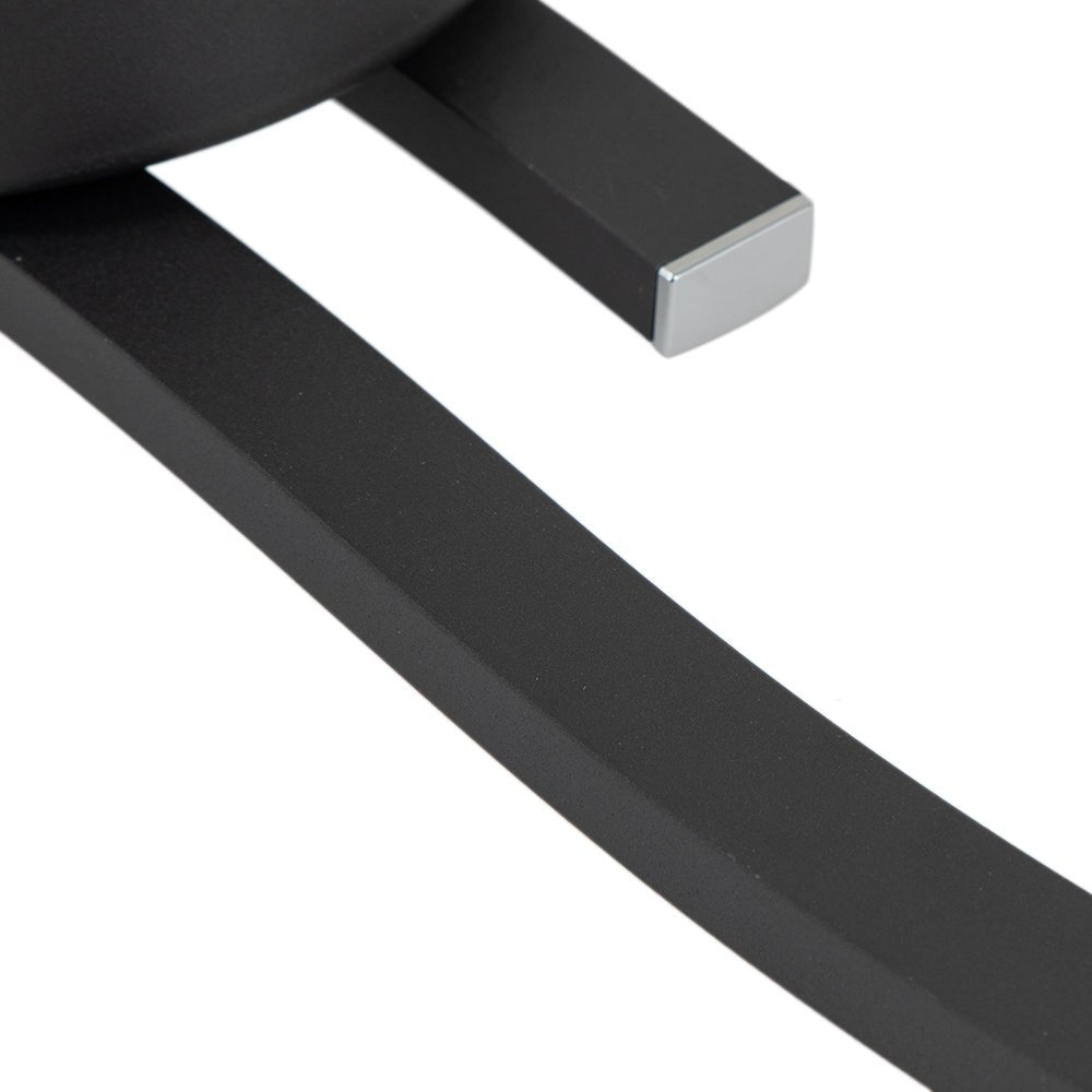 2-Light Wavy Linear Dimmable LED Flush Mount Wall Light