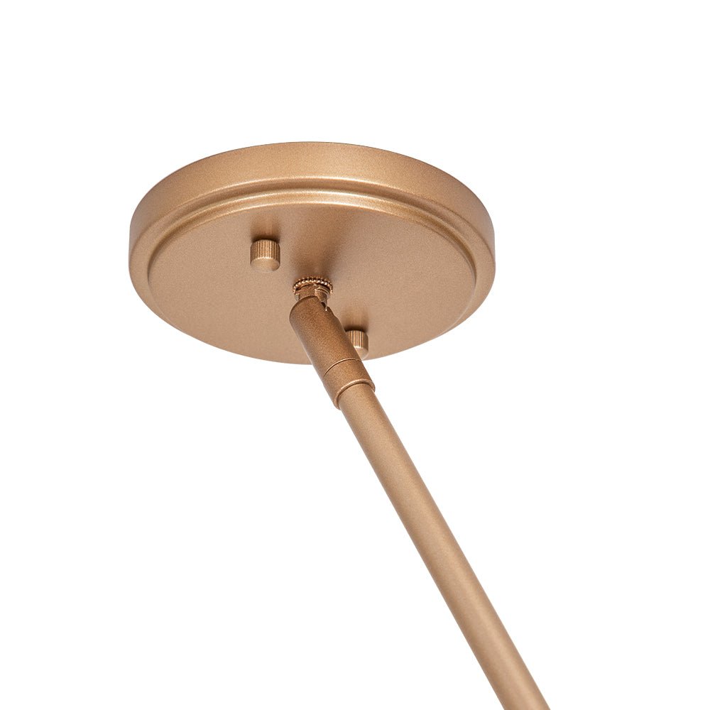 3-Light Bubble Linear Island Pendant