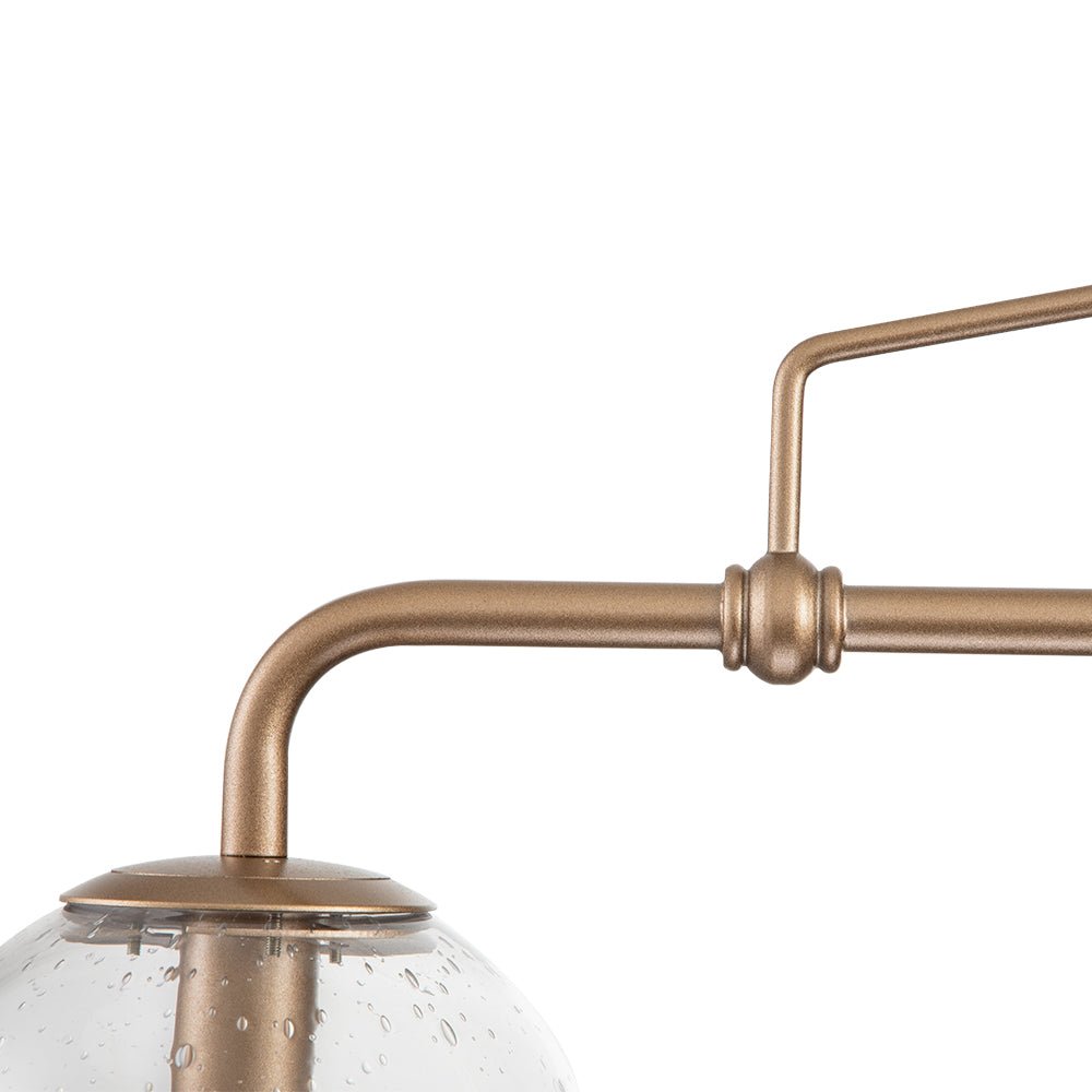 3-Light Bubble Linear Island Pendant
