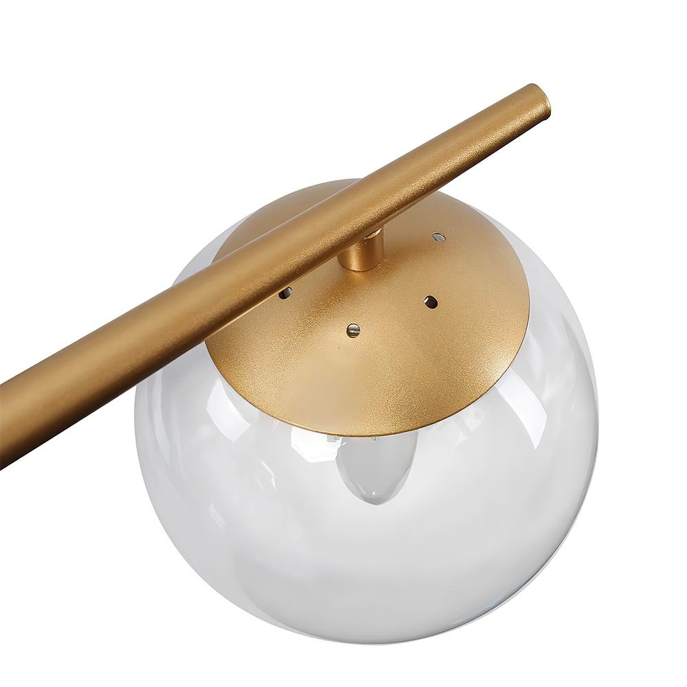 3-light Globe Vanity Wall Light