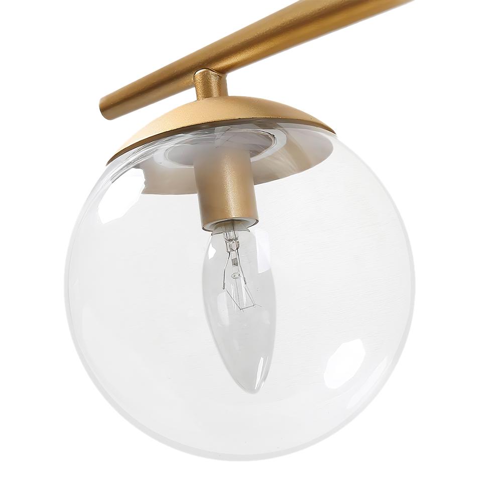 3-light Globe Vanity Wall Light