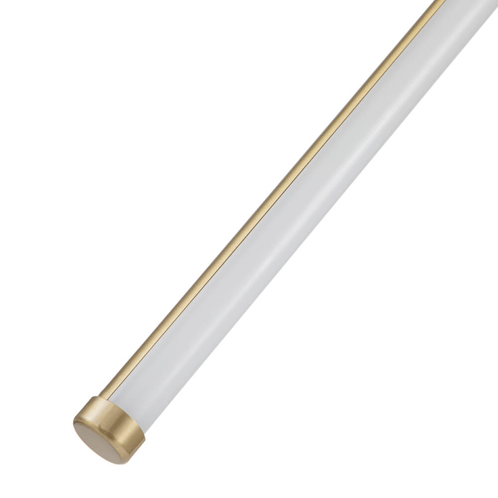 3-Light LED Tube Sputnik Chandelier