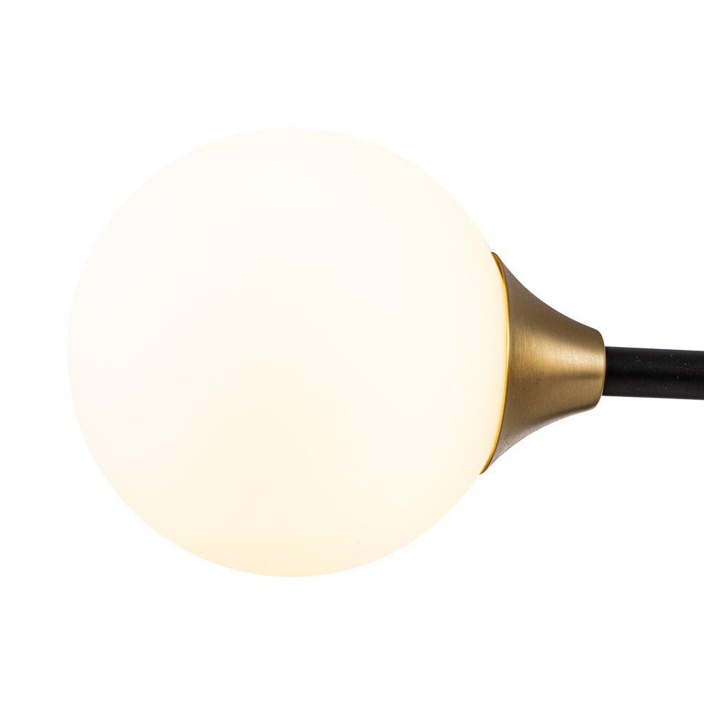 (OpenBox) 4-Light Opal Glass Globe Kitchen Island Pendant