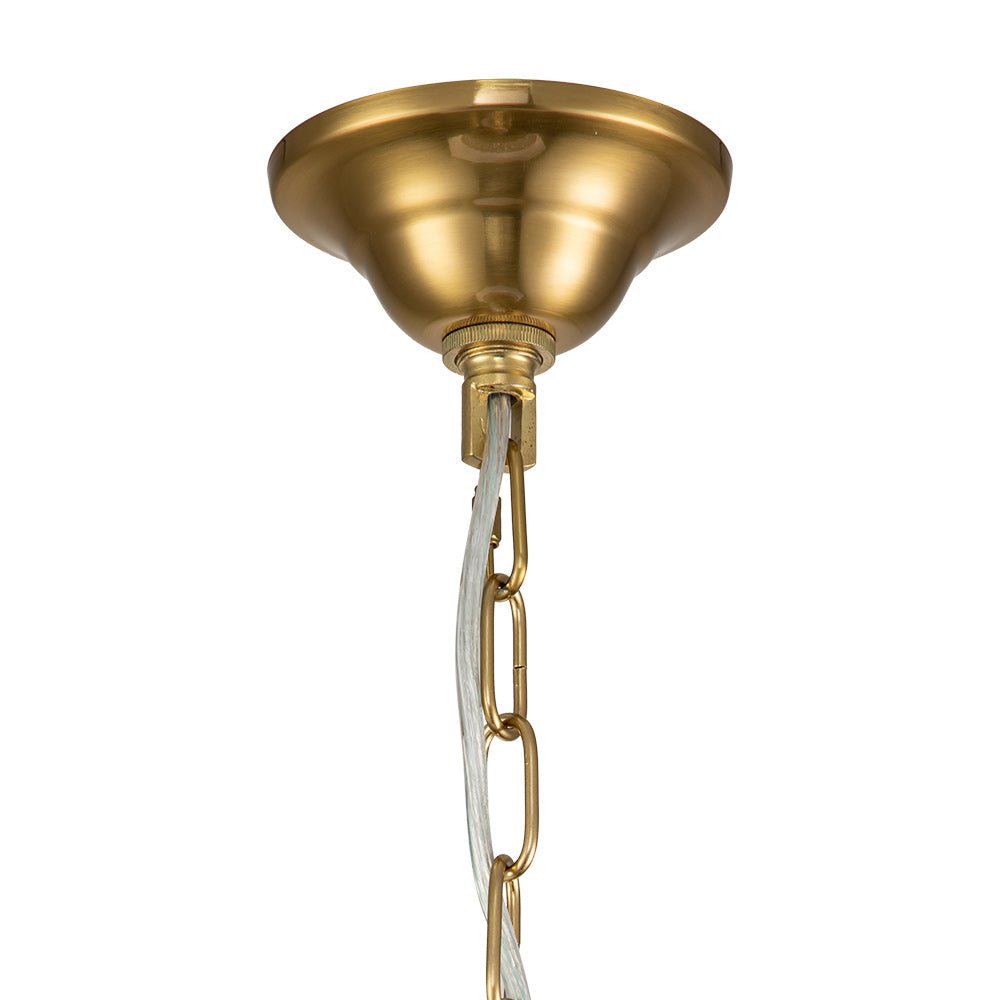 Antique Vintage French Crystal Empire Chandelier