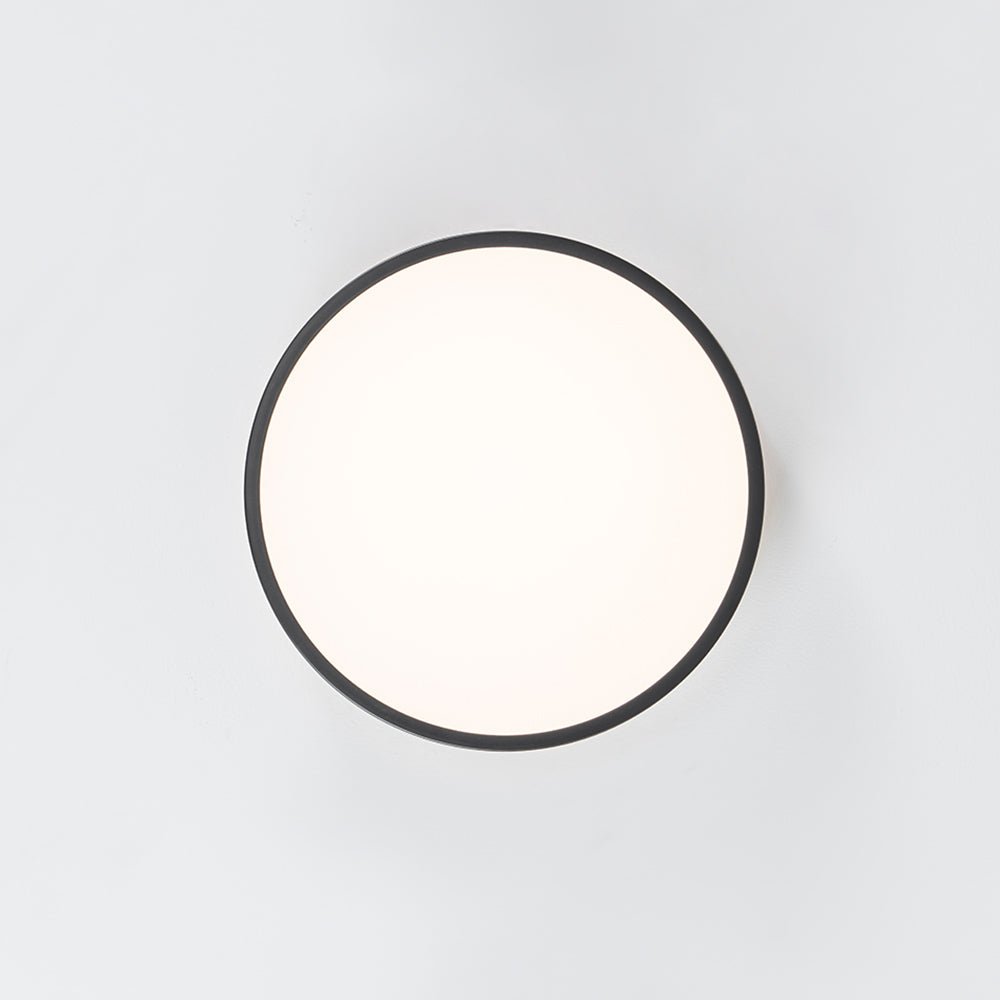 Contemporary Wood Round Dimmable LED Ceiling Light