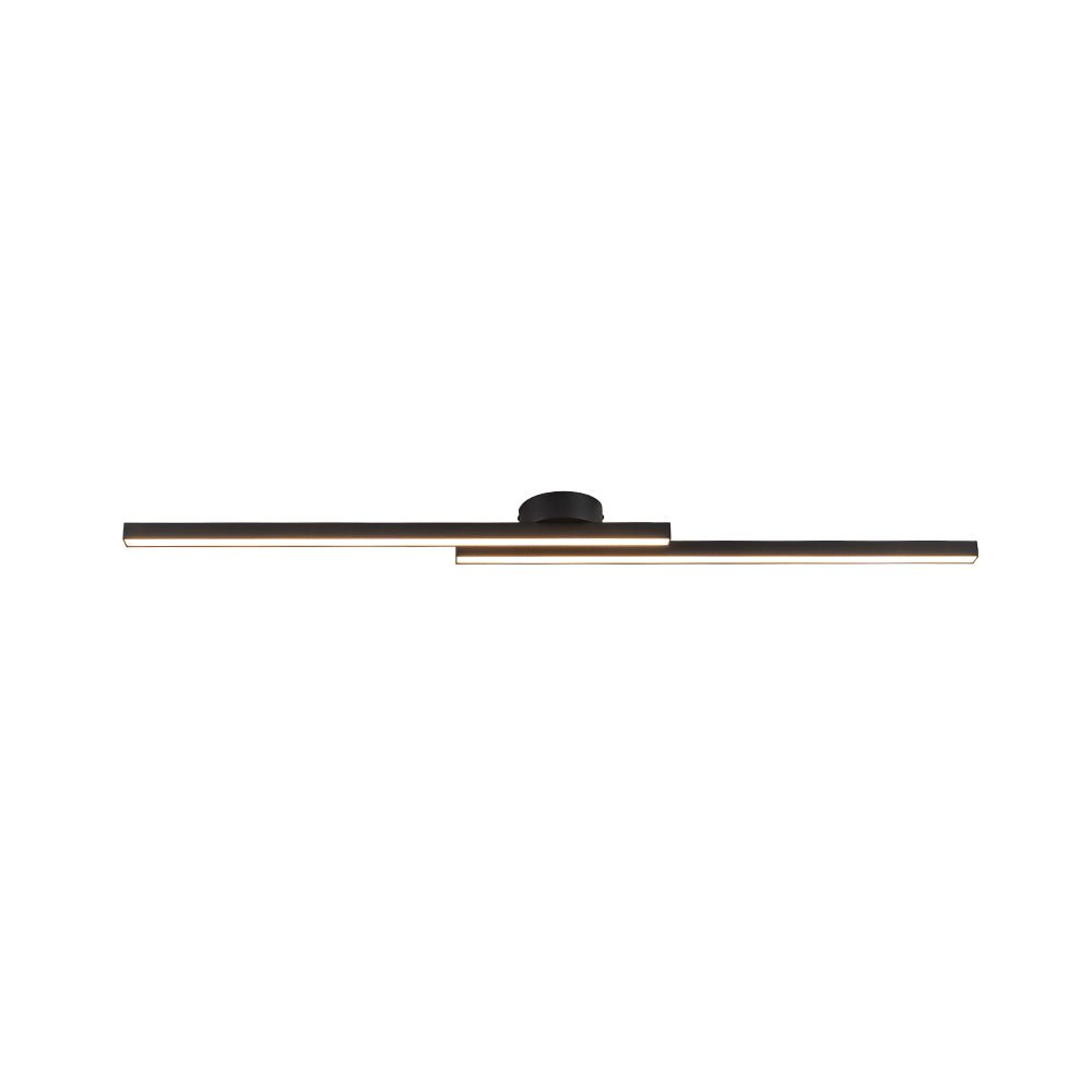 Dimmable 2-Light Long Strip Linear LED Flush Mount