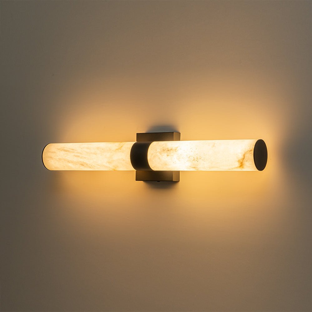 (OpenBox) Dimmable LED Marble Tube Linear Bathroom Wall Sconce