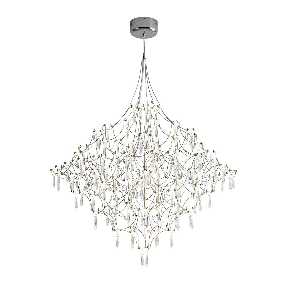 Galaxy Glam Luxury LED Starlight Crystal Chandelier