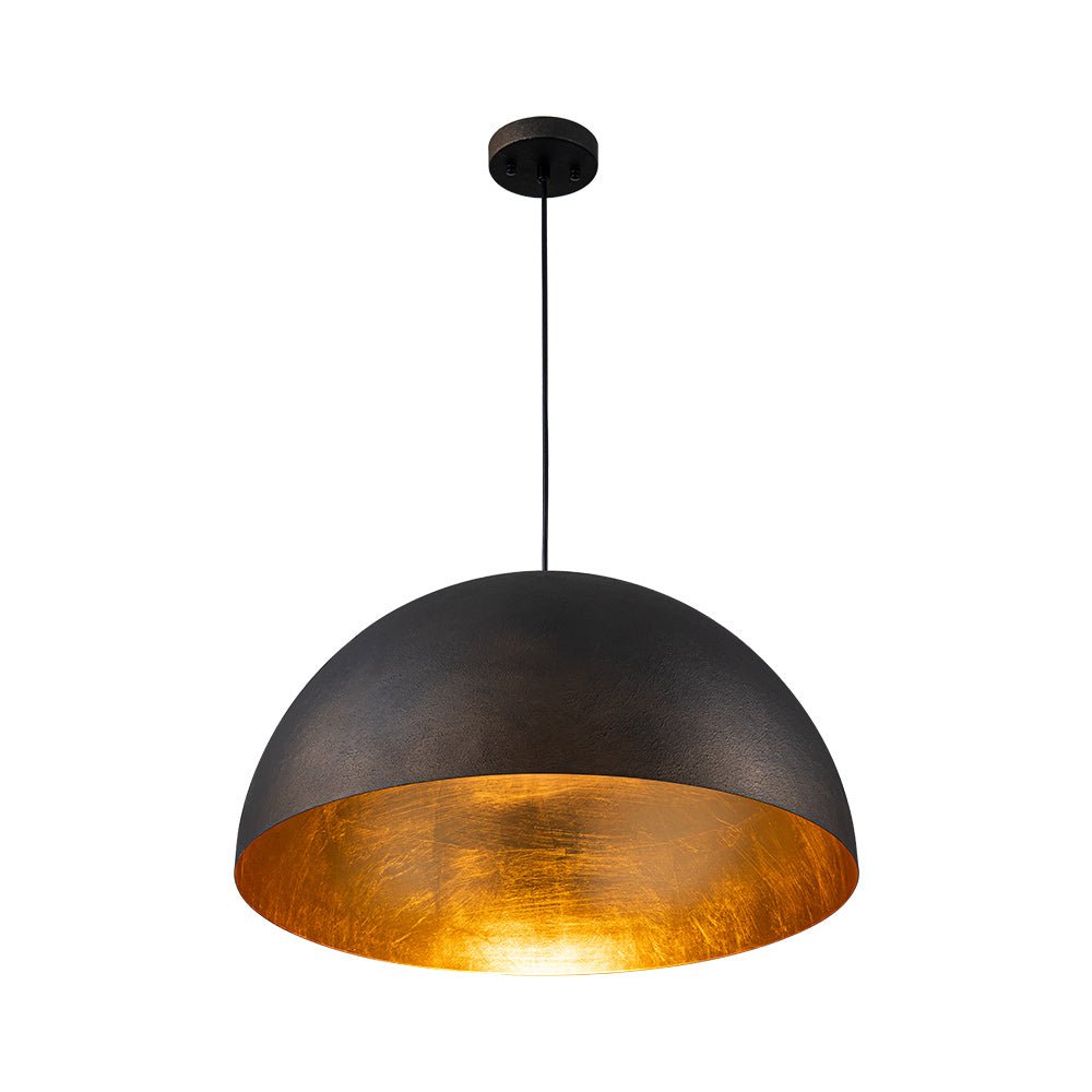 Industrial Oversized Large Metal Dome Pendant Light