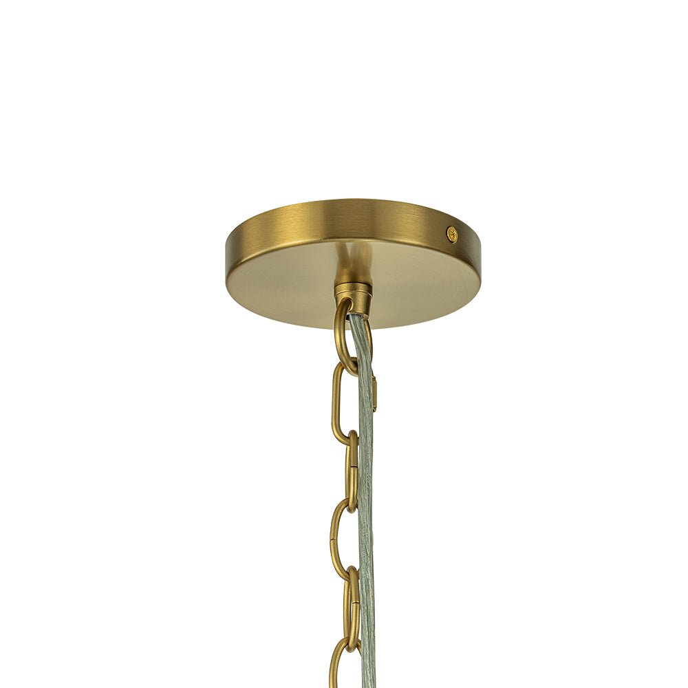 Luxury Brass Cluster Clear Glass Globe Bubble Chandelier