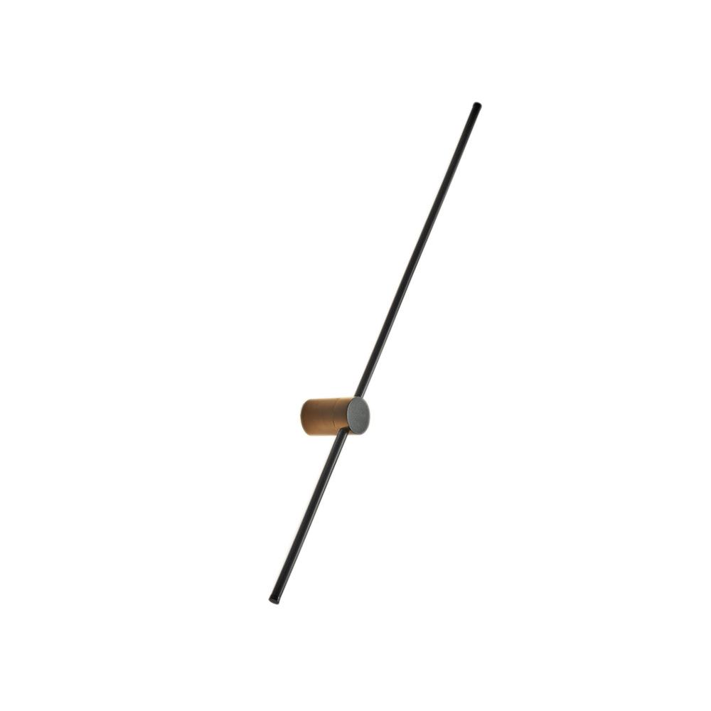 Minimalist LED Black Linear Wall Light