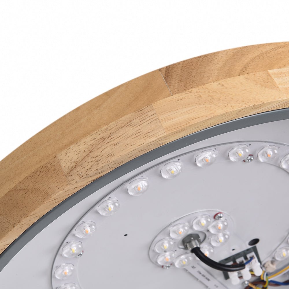 Minimalist LED Flush Mount Drum Light