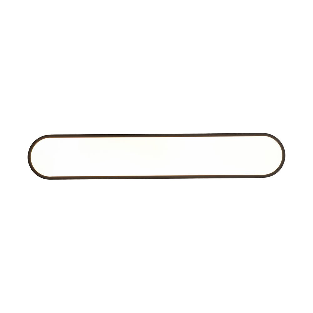 Minimalist Long Oval Dimmable LED Flush Mount Ceiling Light