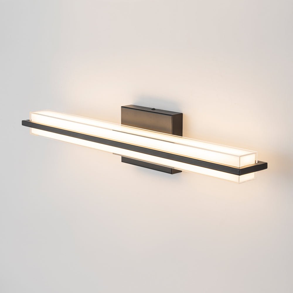Minimalist Rectangle Dimmable LED Vanity Wall Light