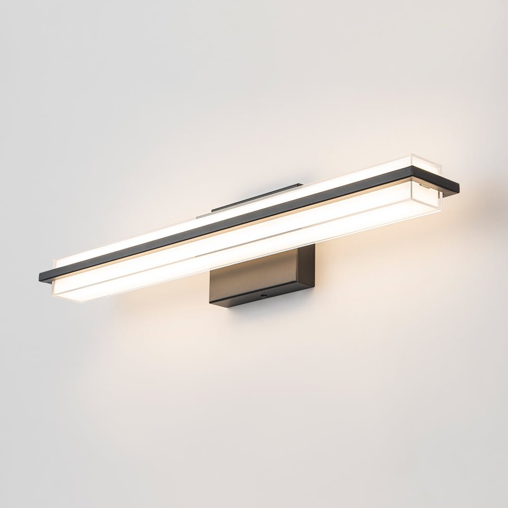 Minimalist Rectangle Dimmable LED Vanity Wall Light
