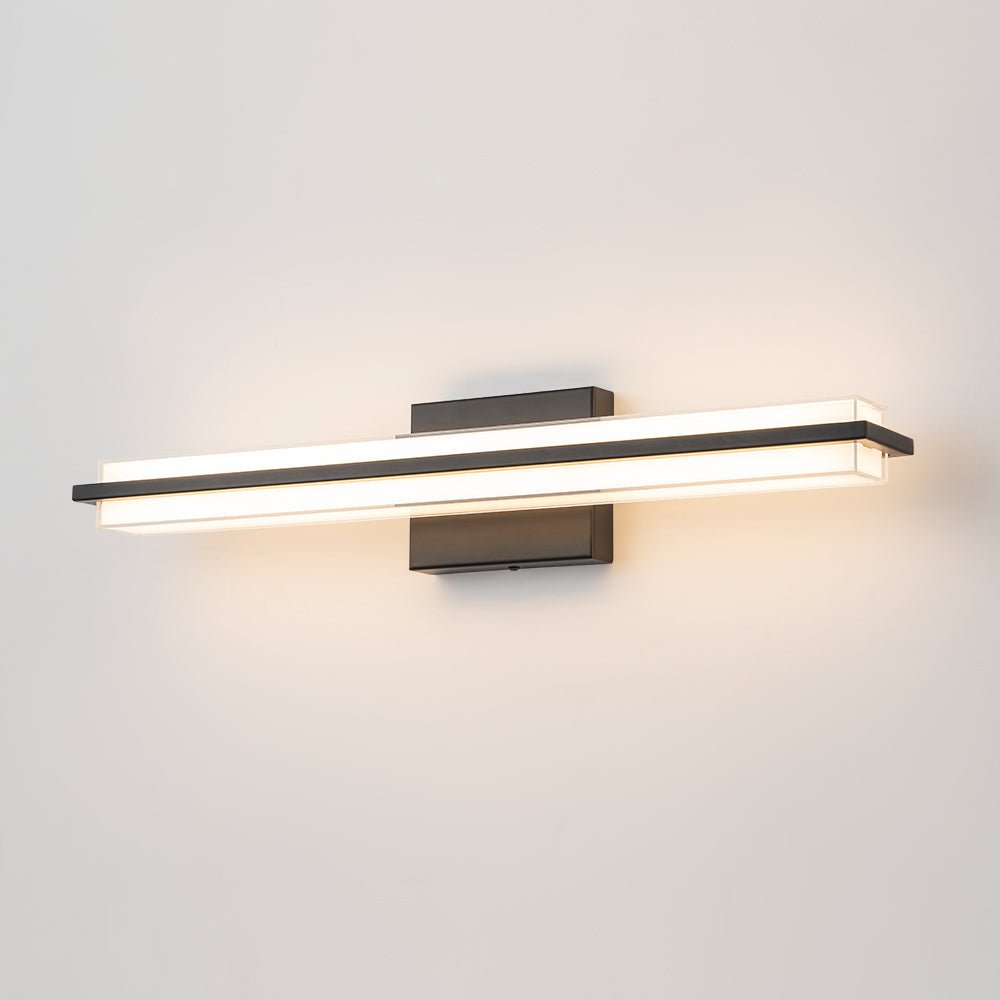 Minimalist Rectangle Dimmable LED Vanity Wall Light