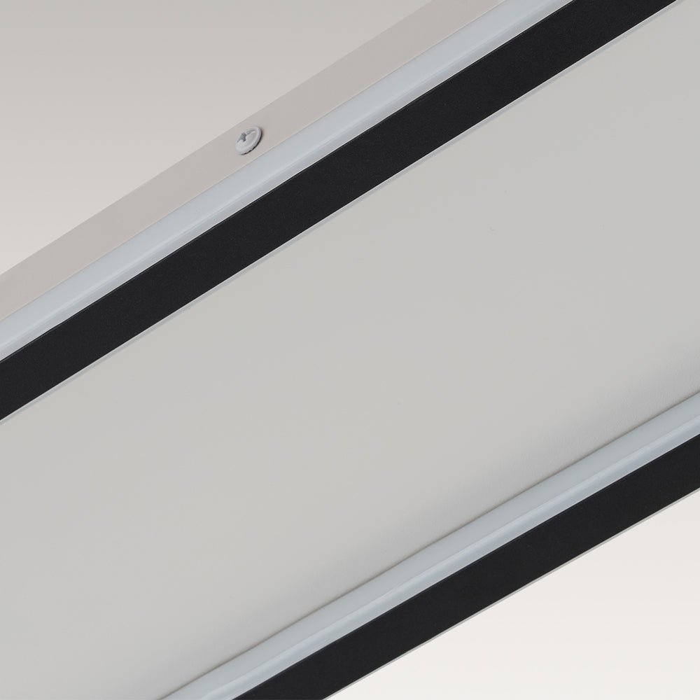 Minimalist Streamlined Oval Warm LED Ceiling Light