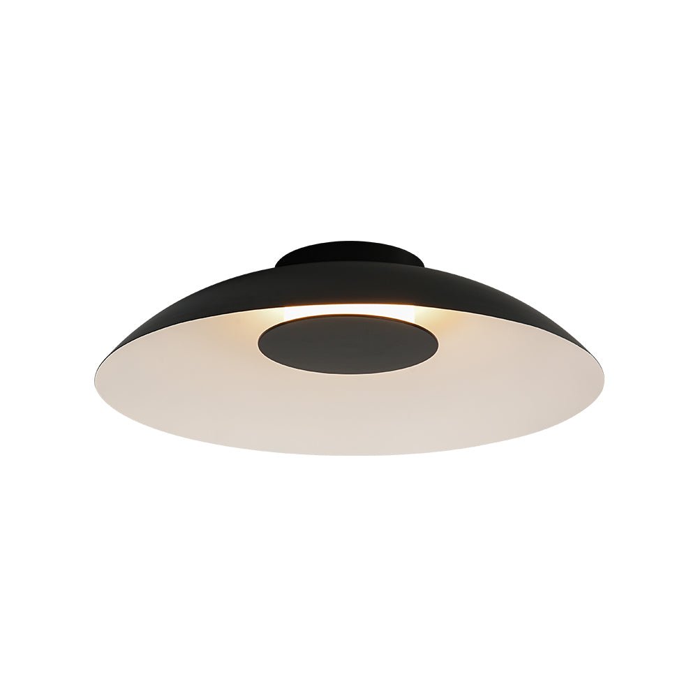 Minimalist Wide Flat Dome Dimmable LED Ceiling Light