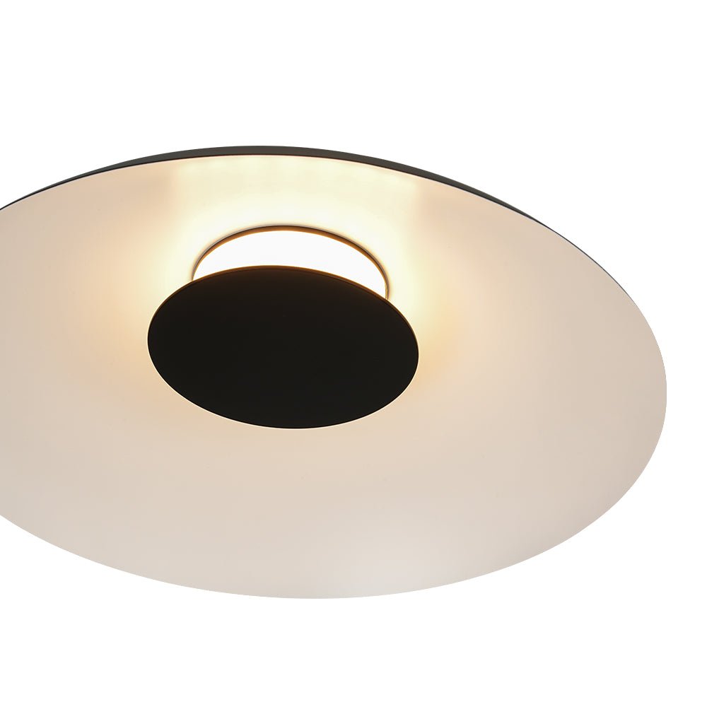 Minimalist Wide Flat Dome Dimmable LED Ceiling Light