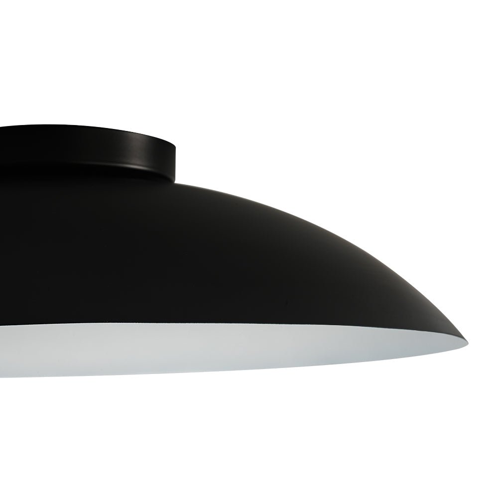Minimalist Wide Flat Dome Dimmable LED Ceiling Light