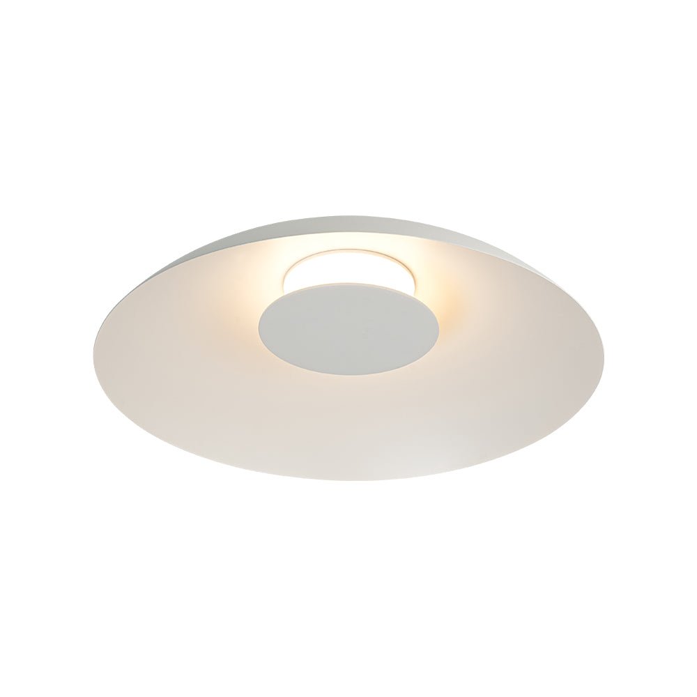 Minimalist Wide Flat Dome Dimmable LED Ceiling Light
