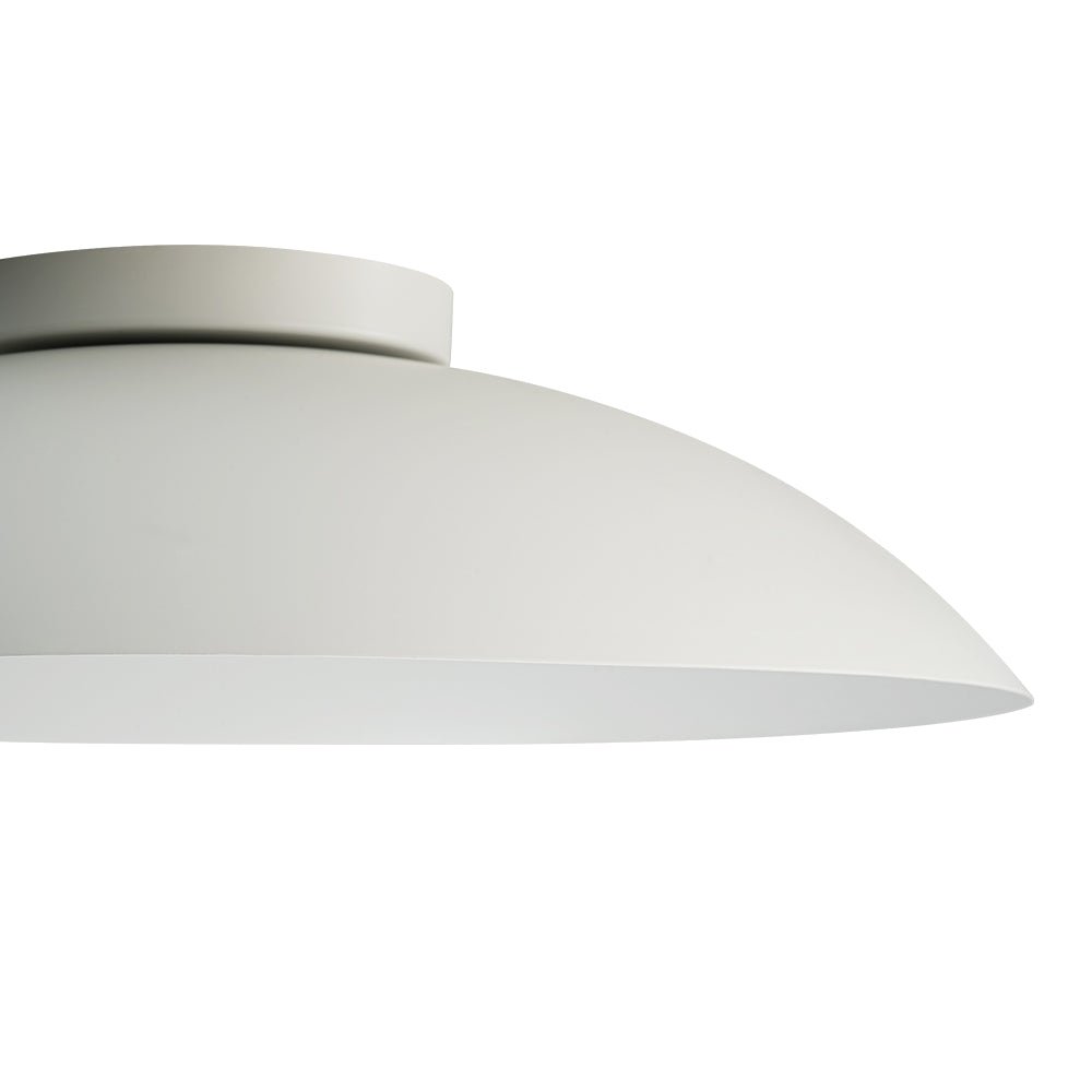 Minimalist Wide Flat Dome Dimmable LED Ceiling Light