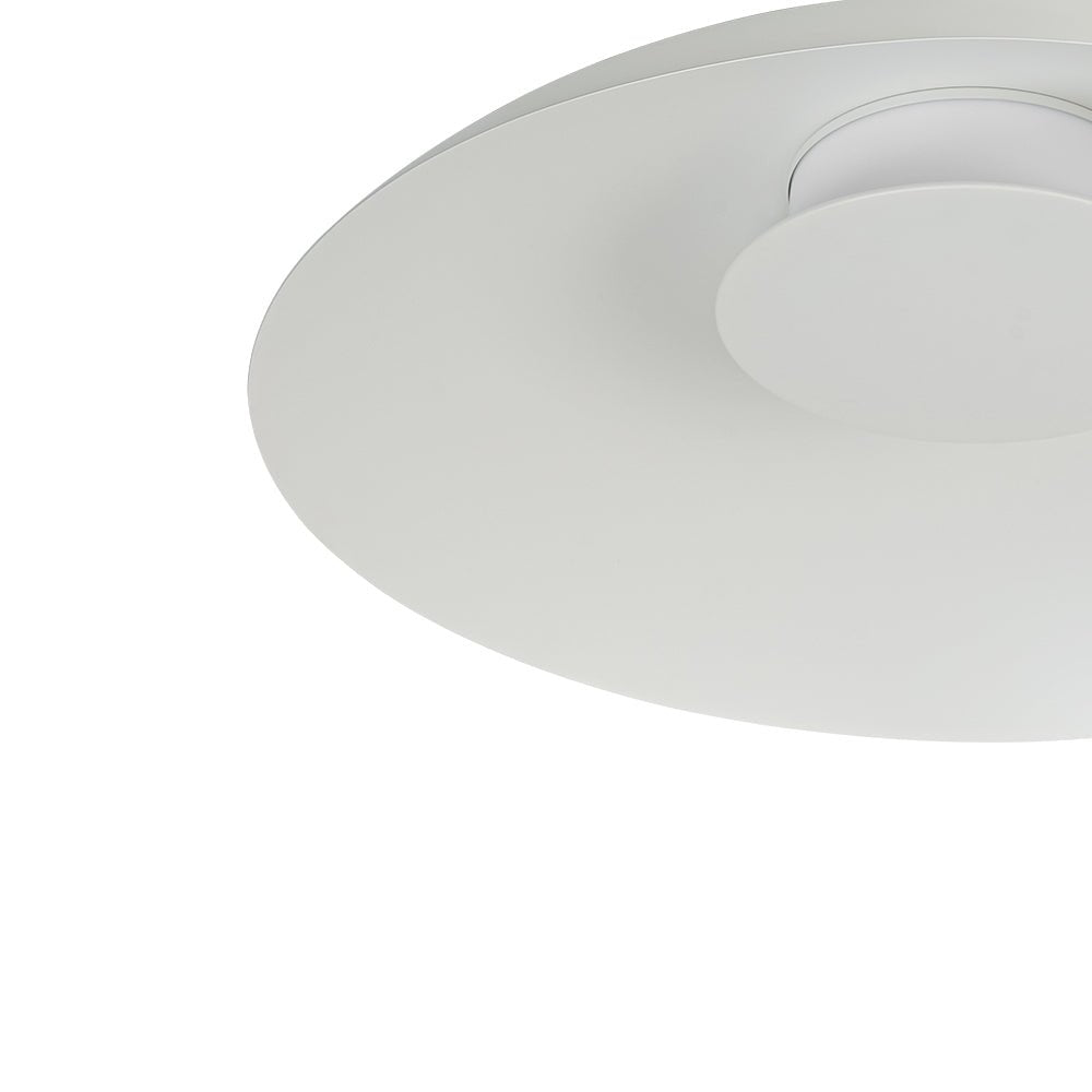 Minimalist Wide Flat Dome Dimmable LED Ceiling Light