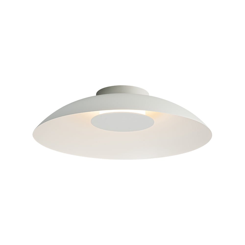 Minimalist Wide Flat Dome Dimmable LED Ceiling Light