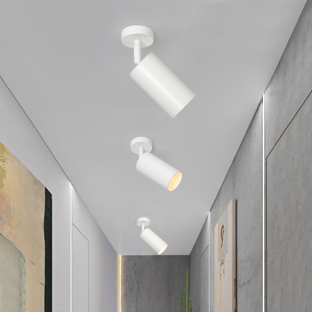 Modern 1-Light GU10 Adjustable Ceiling Spot Light Track Light