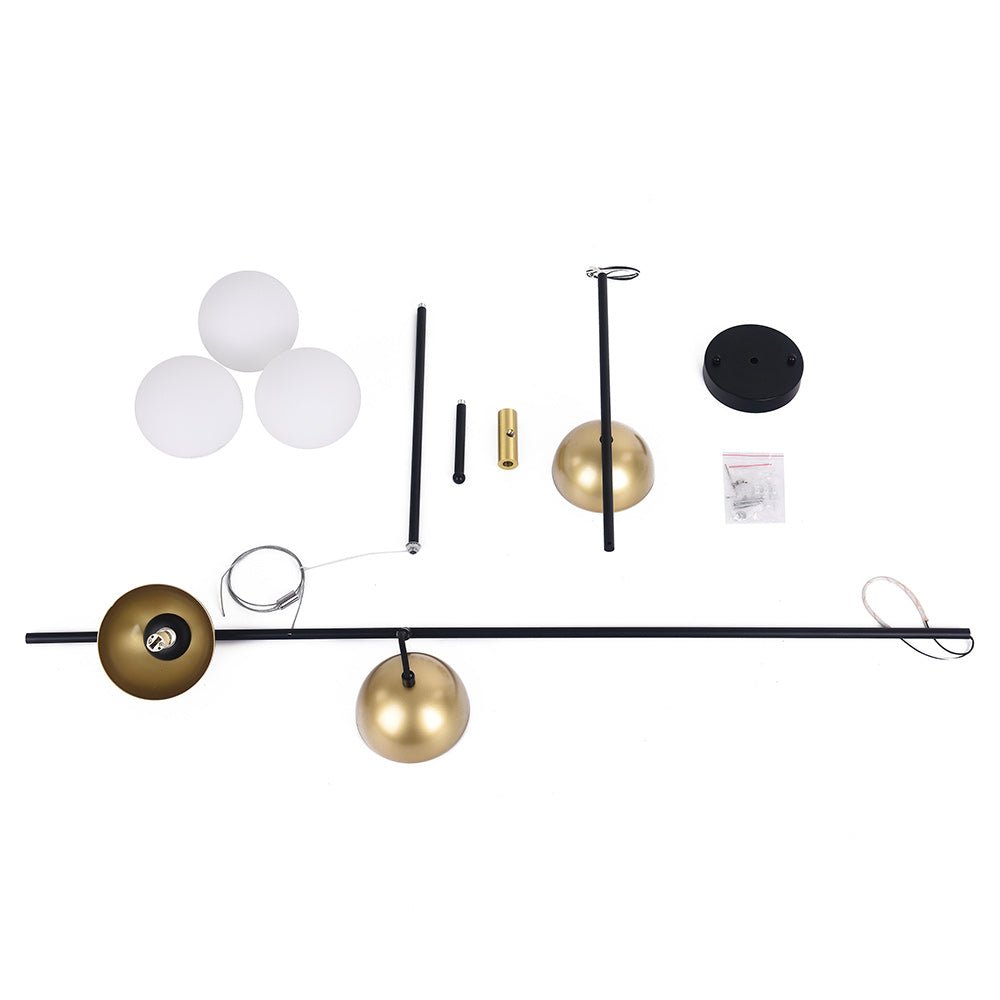 Modern 3-light Linear Island Lighting