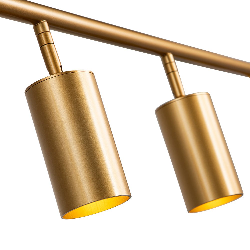 Modern 5-light Island Linear Track Light