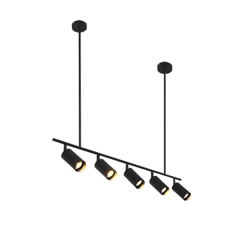 Modern 5-light Island Linear Track Light