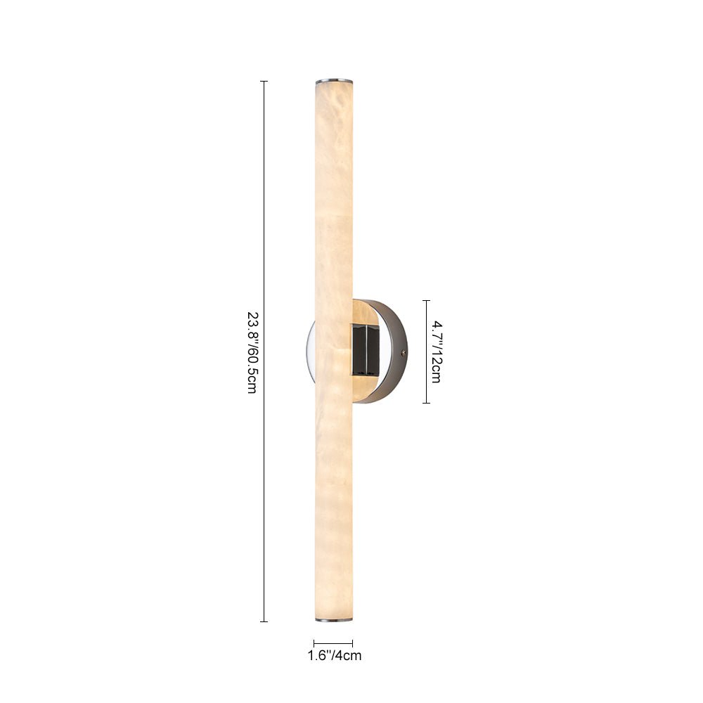 (OpenBox) Modern Dimmable LED Marble Tube Vanity Wall Light