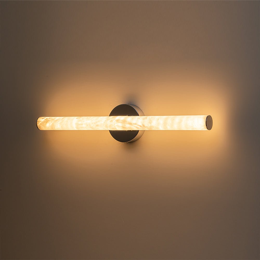 (OpenBox) Modern Dimmable LED Marble Tube Vanity Wall Light