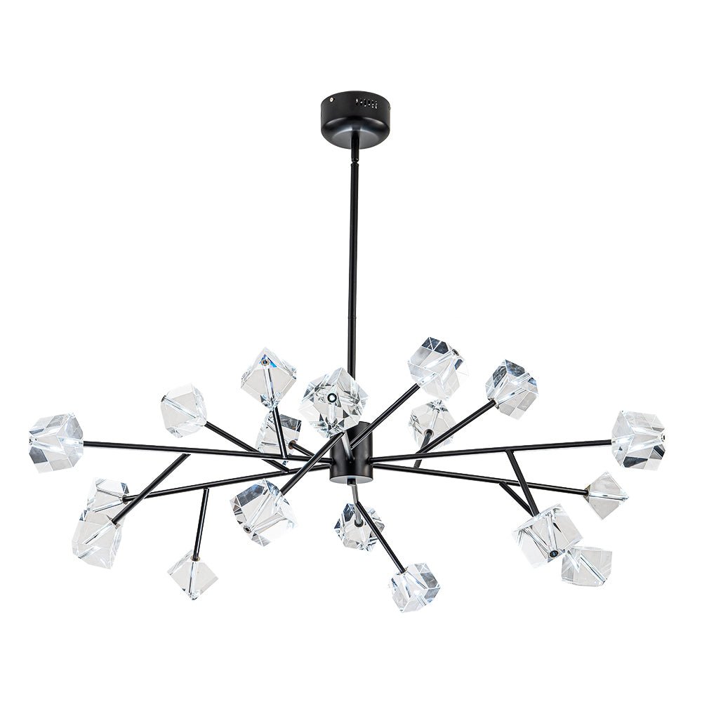 (OpenBox) Modern Mid-century Glam Branch Crystal Sputnik Chandelier