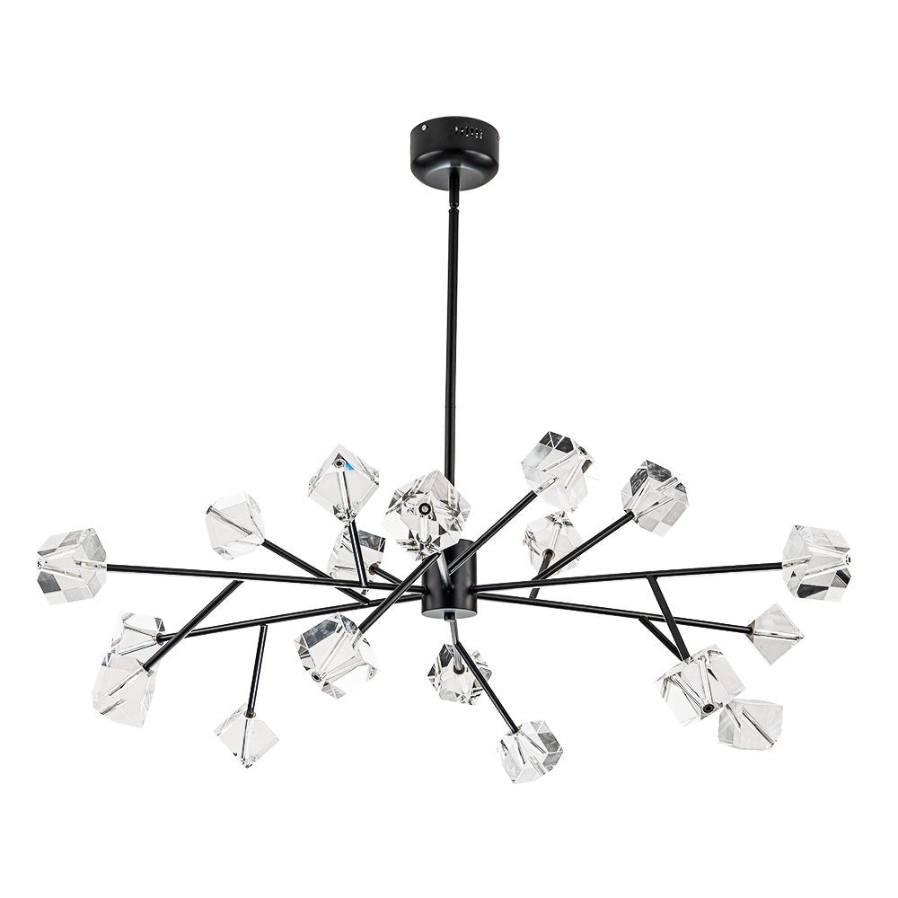 (OpenBox) Modern Mid-century Glam Branch Crystal Sputnik Chandelier